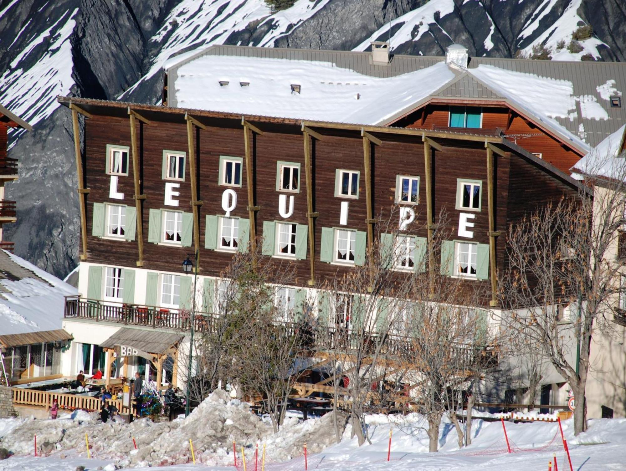 Hotel L'Equipe Le Sauze Eksteriør bilde